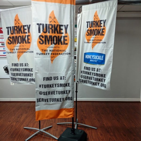 Outdoor Promotional Flagsnational Turkey Federation