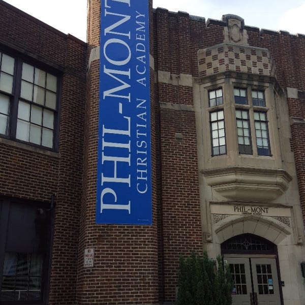 Outdoor Vinyl Banner - Philadelphia Montgomery Christian Academy