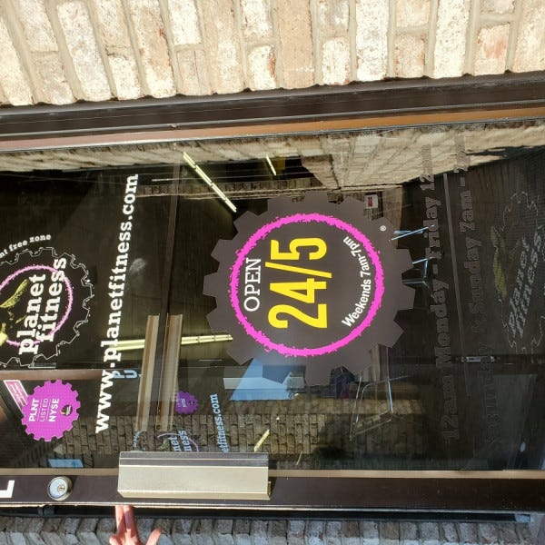 Planet Fitness Window Graphics_roseland