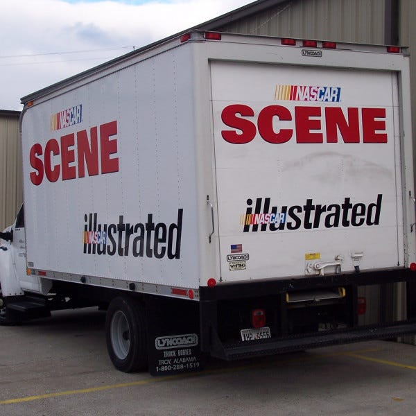 NASCAR Scene Box Truck
