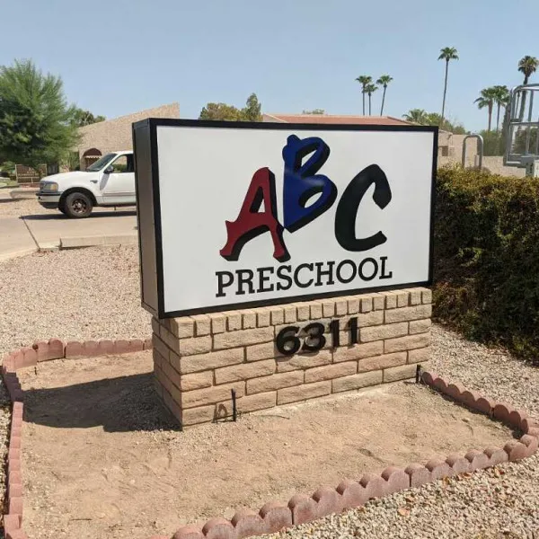 Monument Sign-ABC Preschool