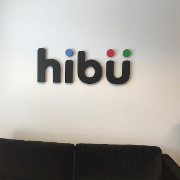 Hibu Dimensional Lettering