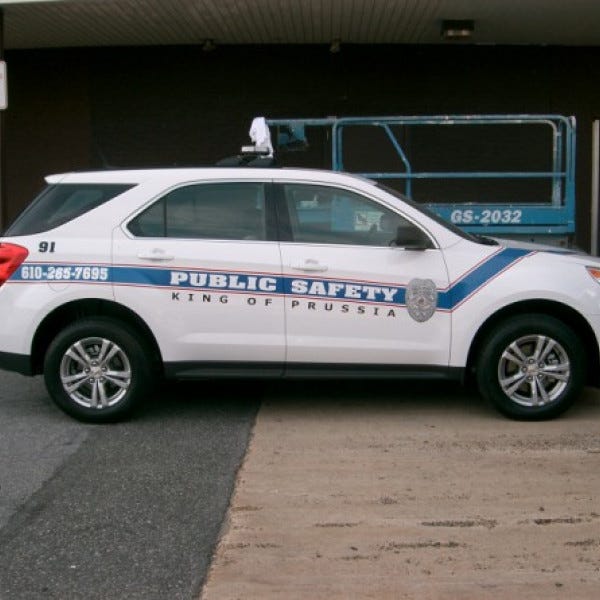 Security Vehicle Vinyl