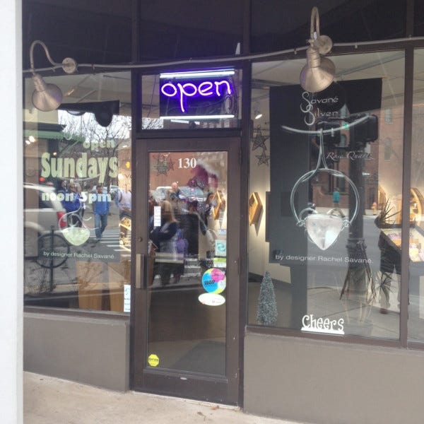 Savane Neon Open Sign