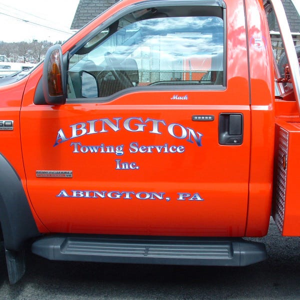 Vehicle Graphics - Abington Towing