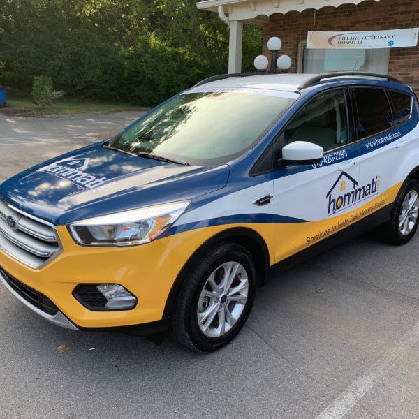 Homatti Vehicle Wrap