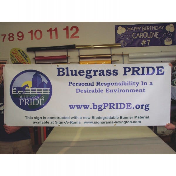 BioFlex Biodegradable Banner