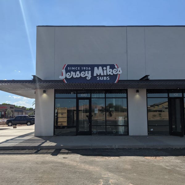 Building Sign-Jersey Mike\'s Subs