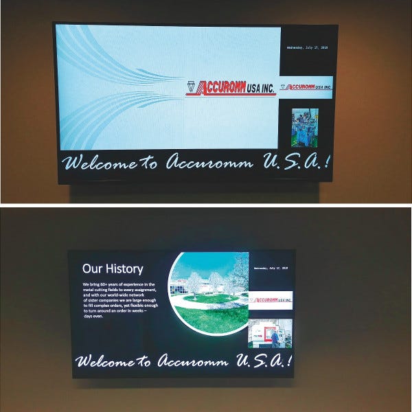 Accuromm Digital Display