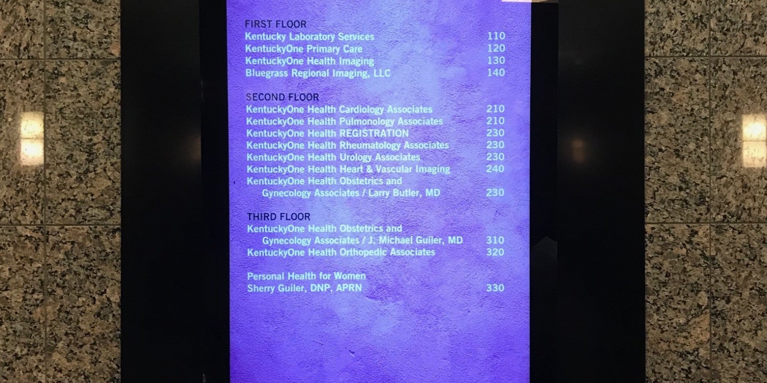 Digital Signs and Displays