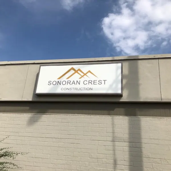 Building Sign-Sonoran Crest Construction