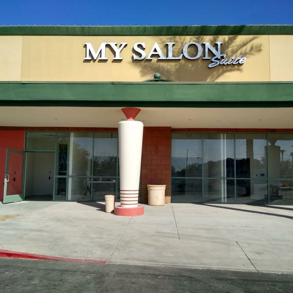 Building Sign-My Salon Suite