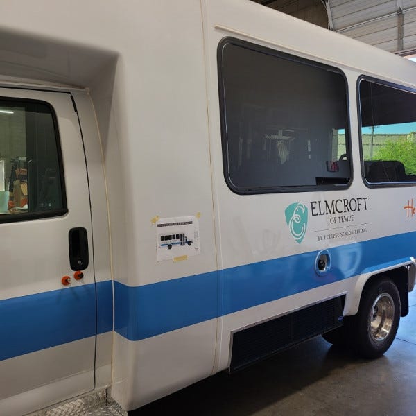 Vehicle Graphics- Elmcroft Of Tempe