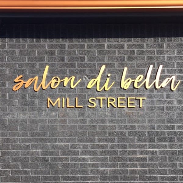 Signarama Liberty Mo Kansas City Salon Di Bella Sign