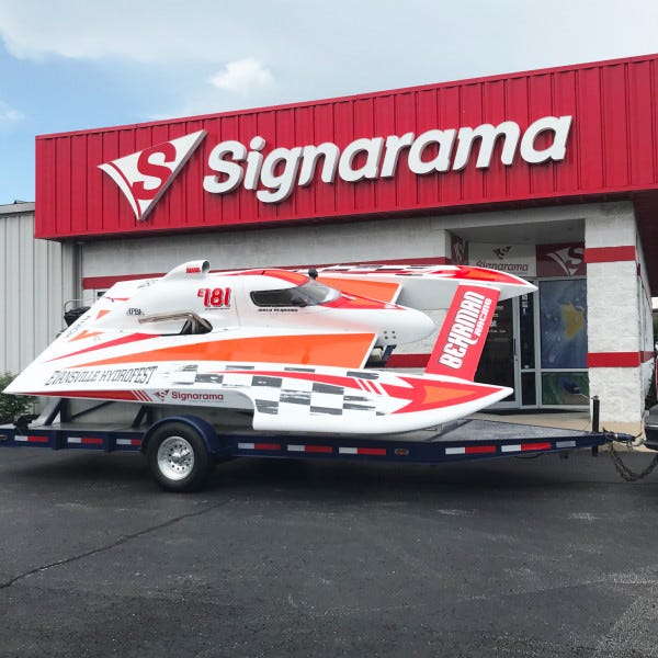 Speed Boat Wrap