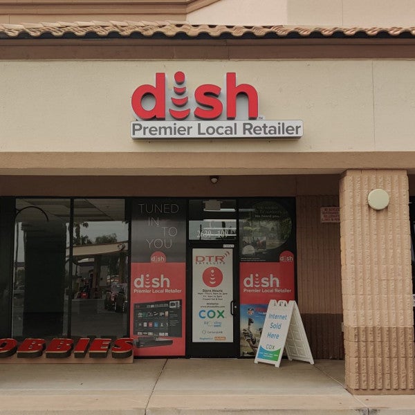 Building Sign-DTR Satellite