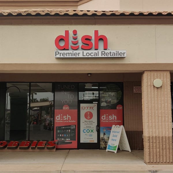 Building Sign-DTR Satellite