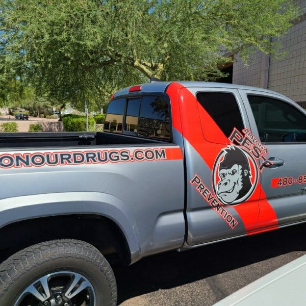 Vehicle Graphics- Arizona Pest Control 