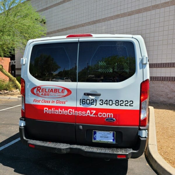 Vehicle Graphics- Reliable Glass