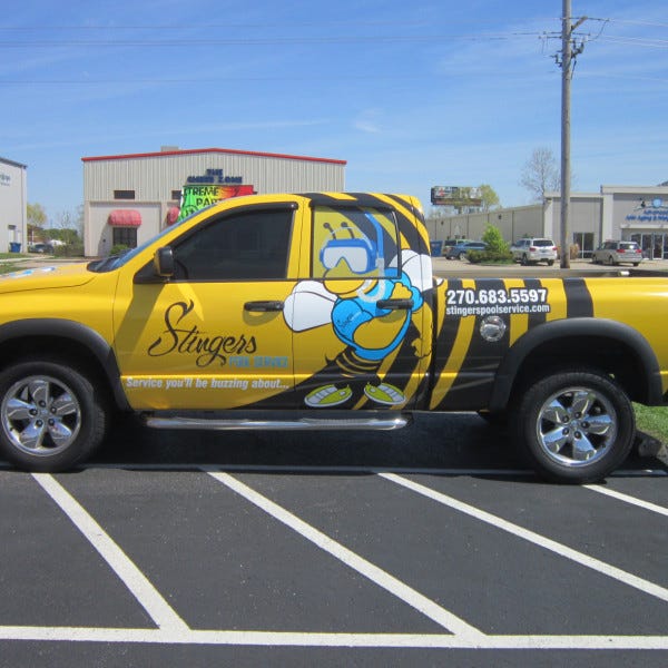 Stingers Pool Service Wrap