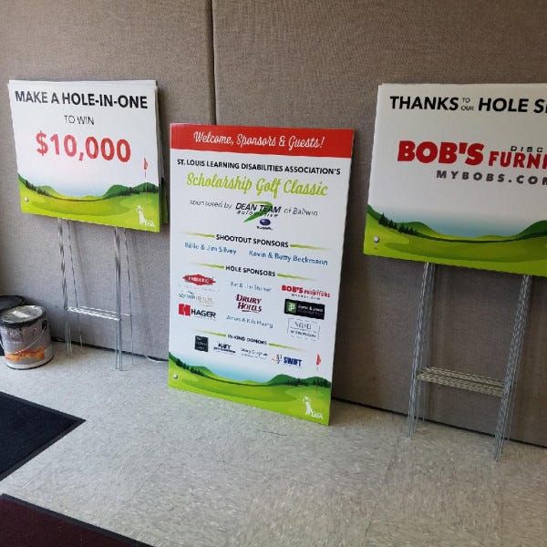 Lda Golf Signs