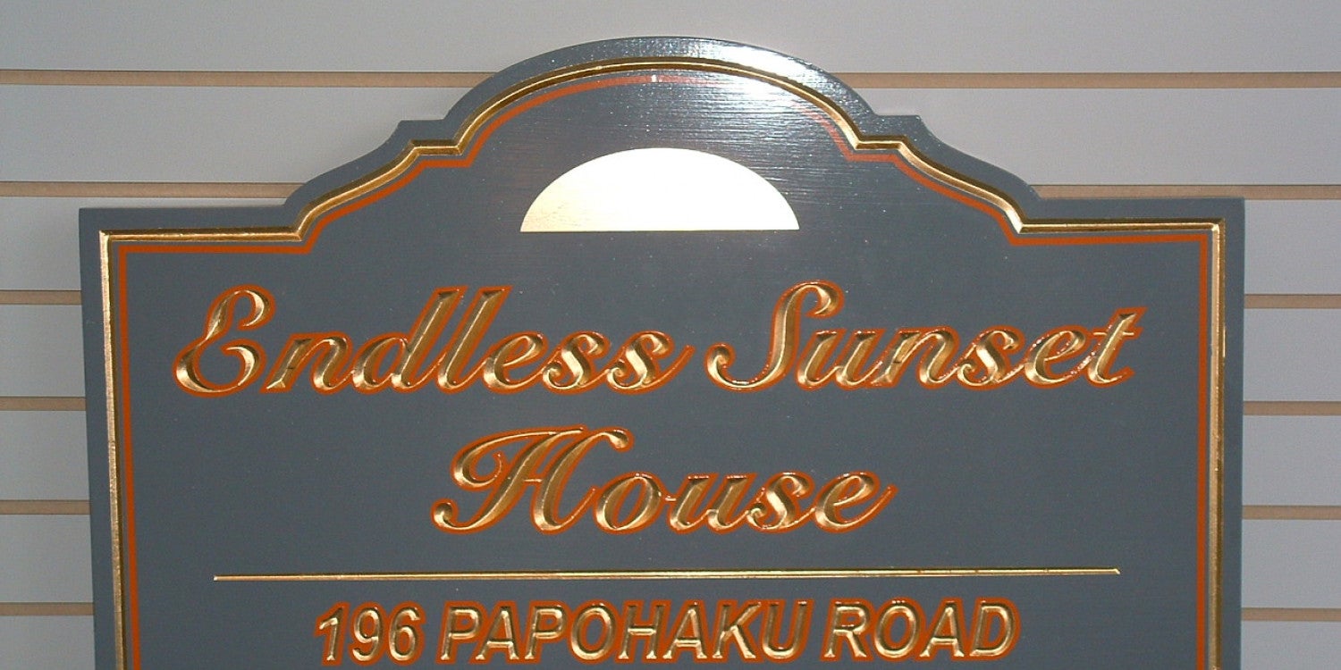 Carved & Sandblasted