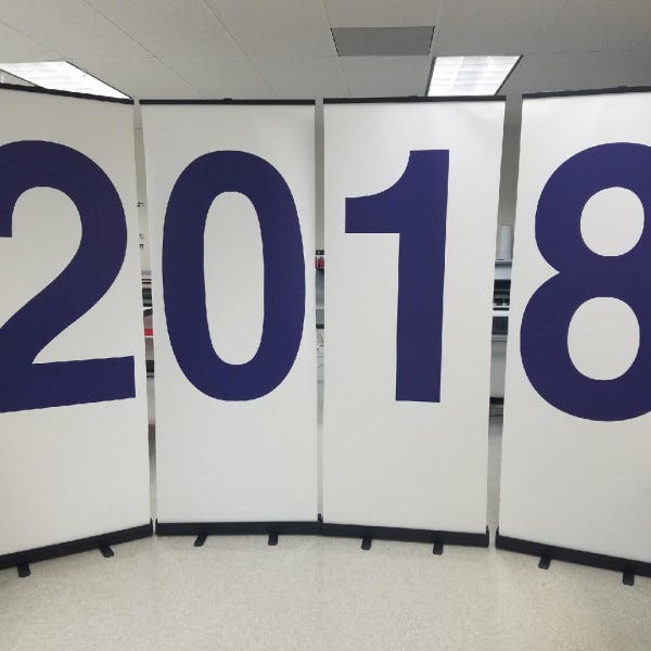 Year Banner Stands 1
