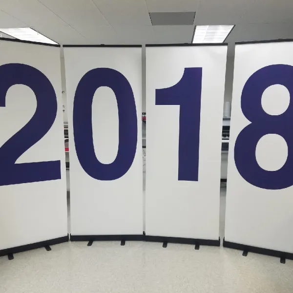 Year Banner Stands 1
