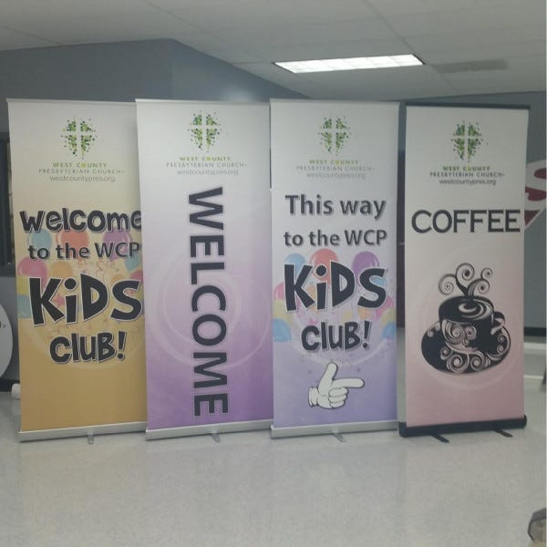 Church Banner Stands