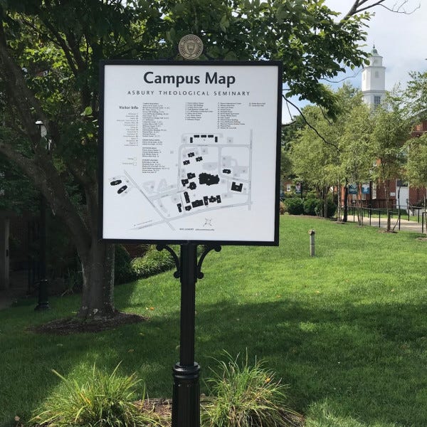 Asbury Seminary Campus Map