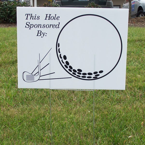Golf Sign