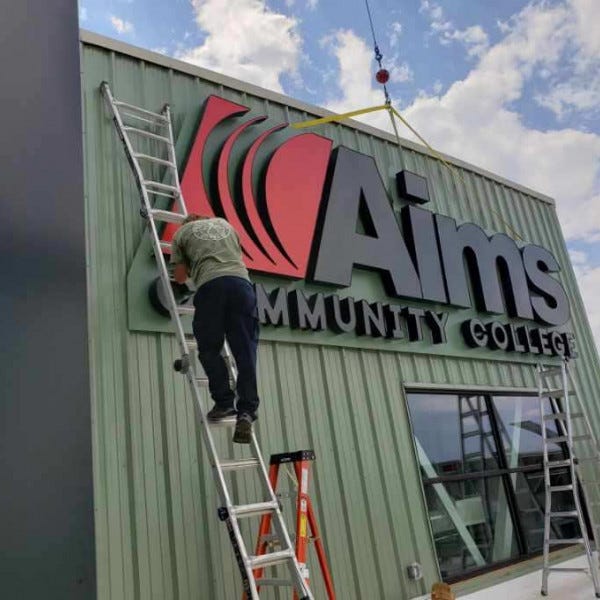 Large Set Of Channel Letters