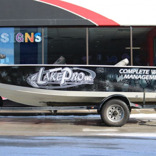 Lake Pro Inc - Boat Wrap Graphics - Flint, MI