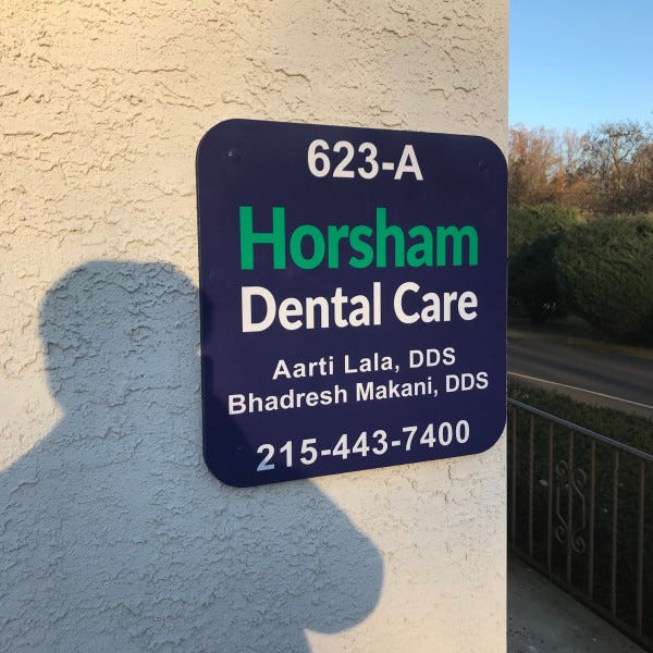 Routed Sign - Horsham Dental Care