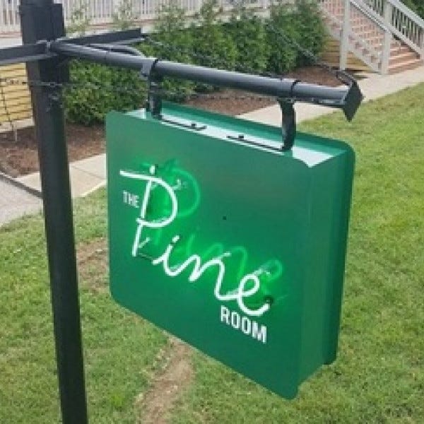 Neon Vintage Style Sign