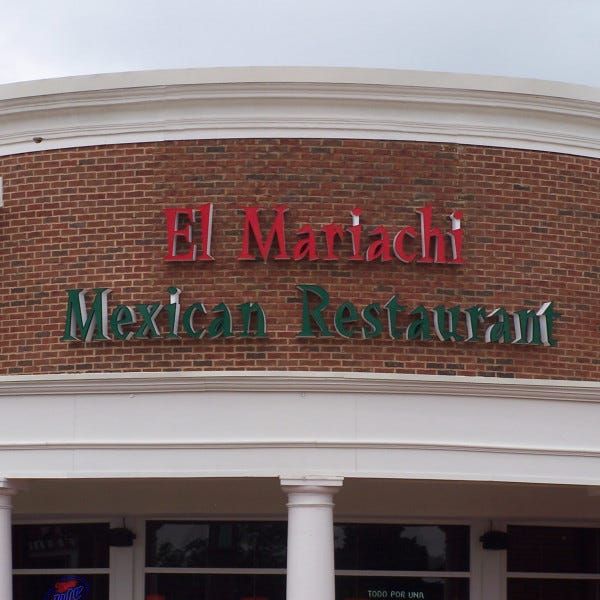 El Mariachi Remote Channel Letters