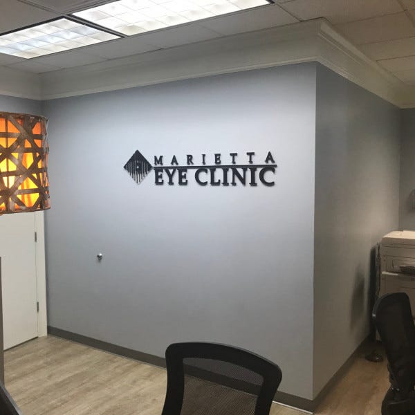 Dimensional Wall Logo