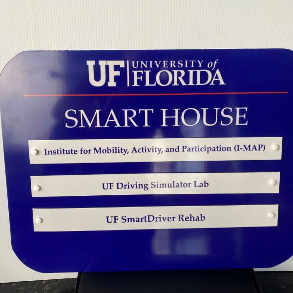 Routed Directional Sign W/ Labels