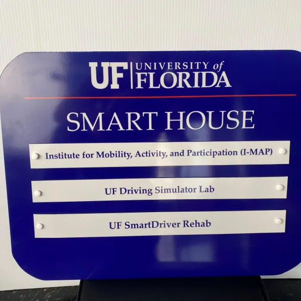 Routed Directional Sign W/ Labels