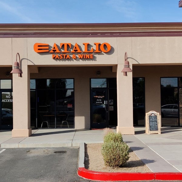 Building Sign-Eatalio Pasta & Wine