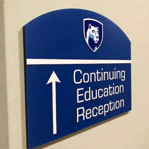 Interior Sign Directory - Penn State