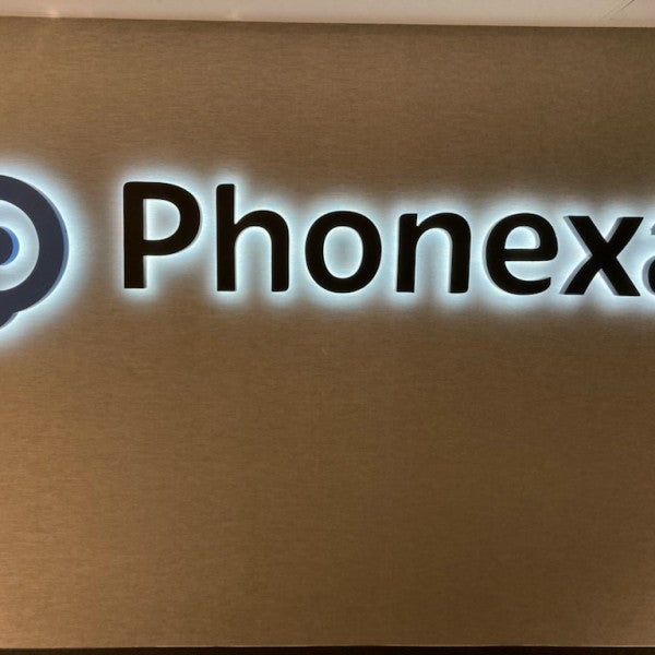 What is involved in the design of a channel letter sign.