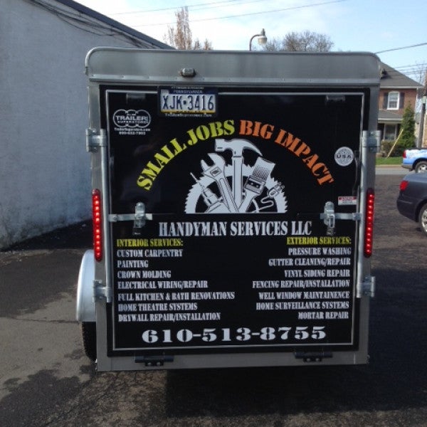 Trailer Graphics - Small Jobs Big Impact
