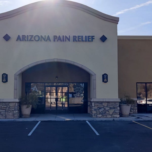 Building Sign-Arizona Pain Relief