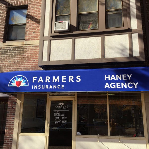Awning - Farmers Insurance