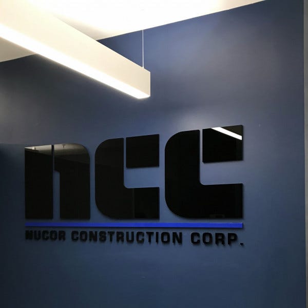 Reception Sign