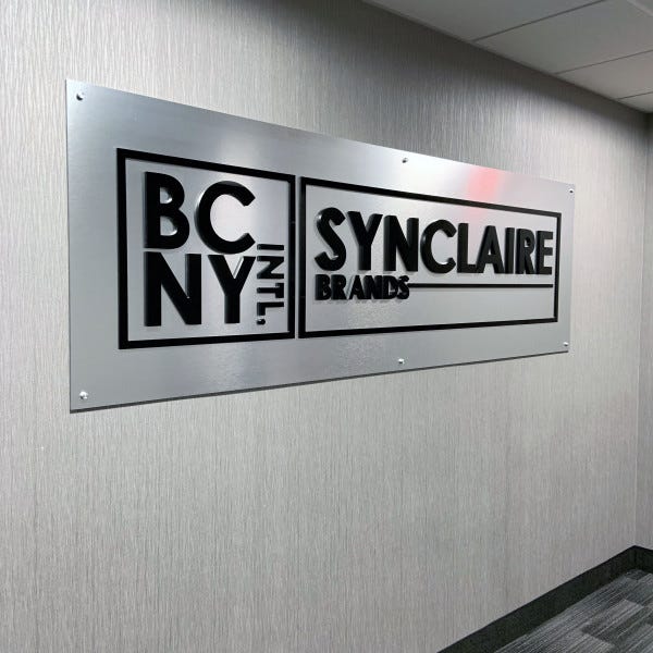 Reception Sign