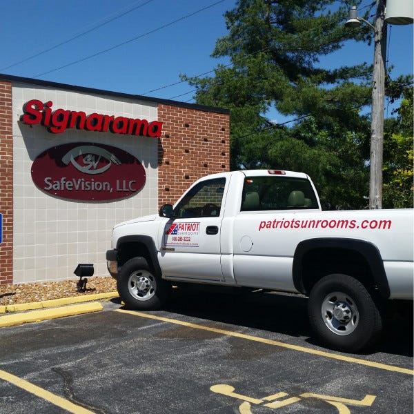 Patriot Sunrooms Truck 2017 1
