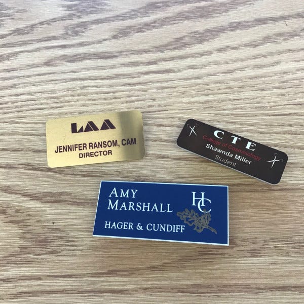 Name Badges