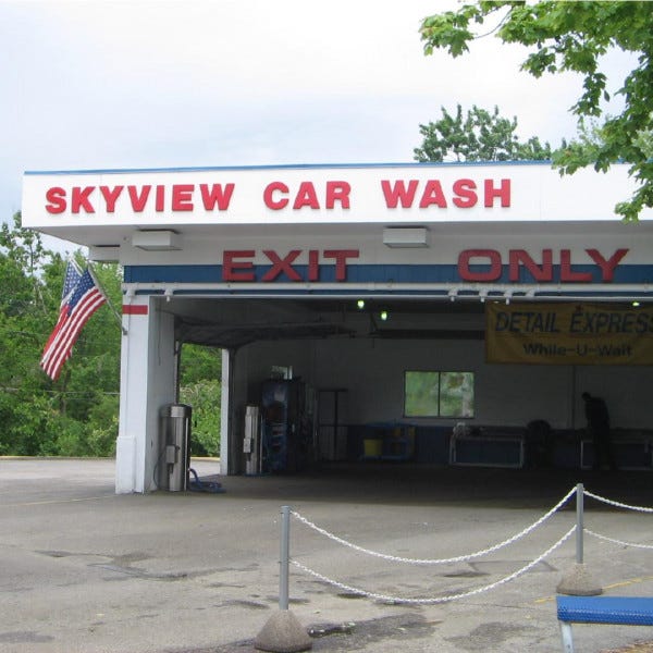 Sky View Plastic Letters